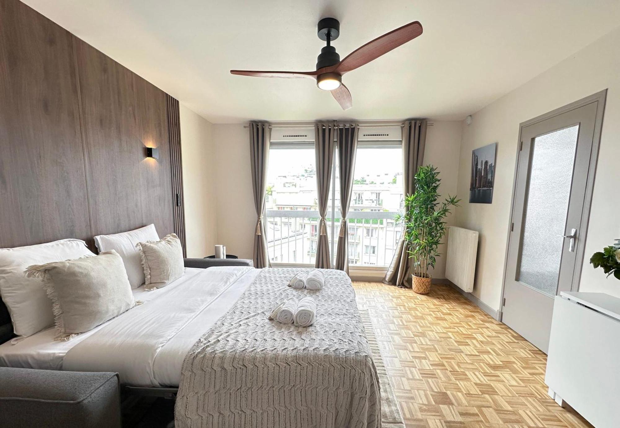 Brand-New Studio With Eiffel Tower View Παρίσι Εξωτερικό φωτογραφία